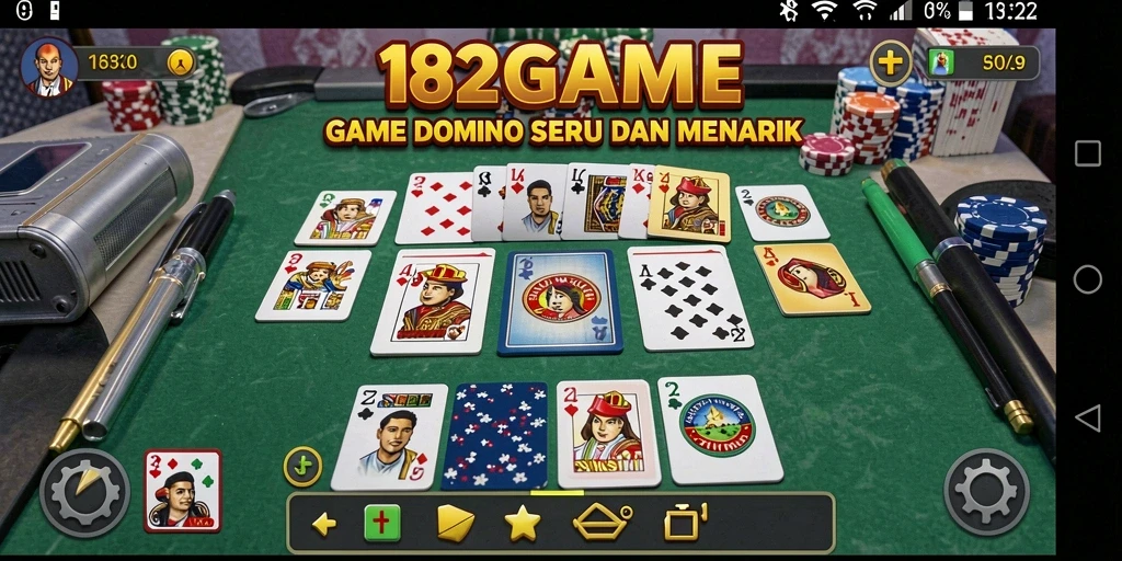 Screenshot gameplay seru dari 182GAME yang menunjukkan momen menegangkan.