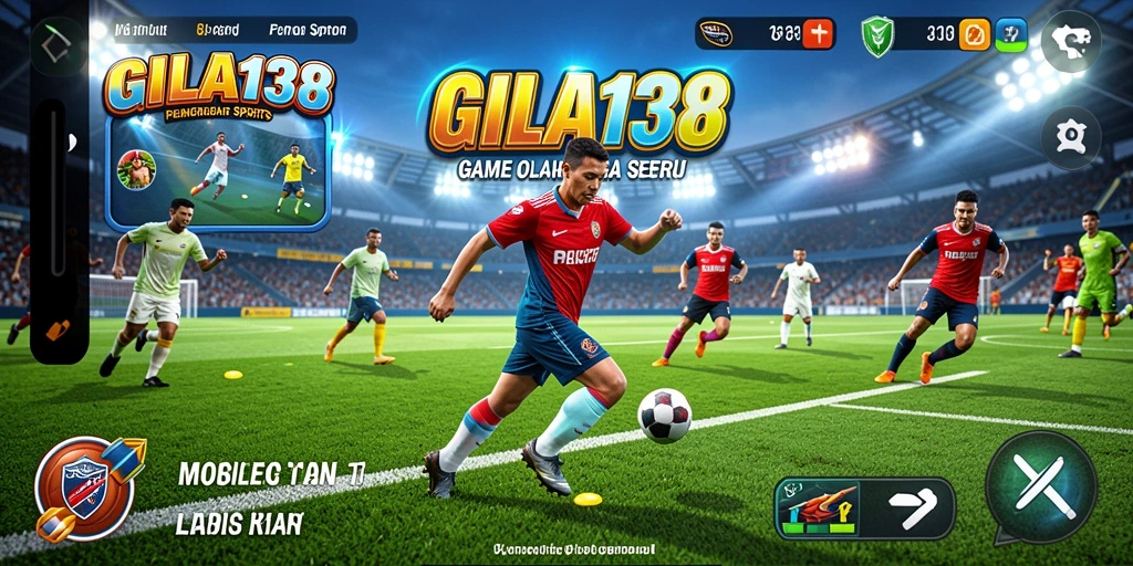 Tampilan gameplay GILA138 yang menarik dan penuh aksi olahraga.