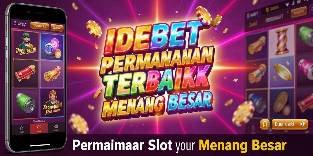 Skrinsyut gameplay IDEBET yang menampilkan keseruan permainan Slot.