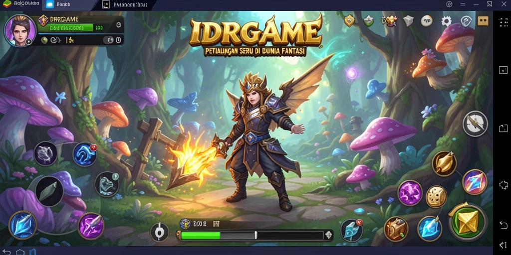 Tangkapan layar IDRGAME menunjukkan aksi seru dalam petualangan yang mendebarkan.