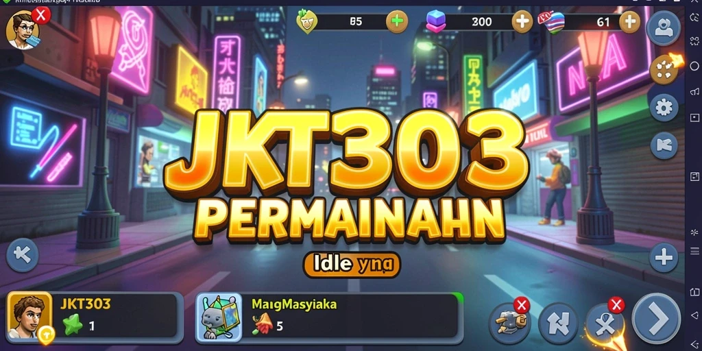 Tampilan gameplay JKT303 yang seru dan menarik.