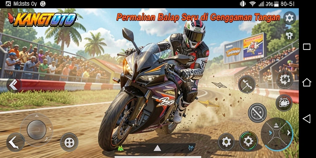 Tampilan gameplay seru dan menantang dalam KANGTOTO.