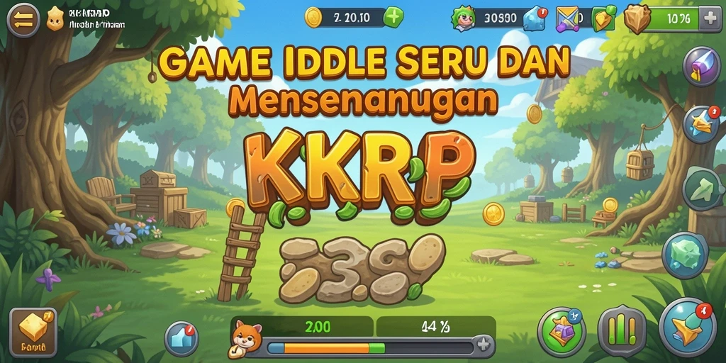 Tampilan screenshot KKRP menampilkan aksi seru dalam gameplay Idle.