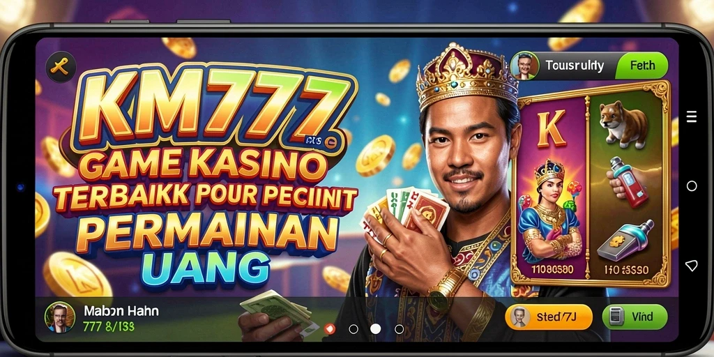 Tampilan gameplay KM777 yang memukau dan interaktif.
