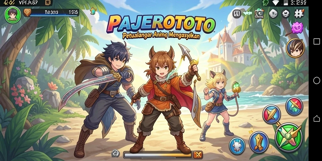 Tampilan gameplay PAJEROTOTO yang menakjubkan dan penuh warna.