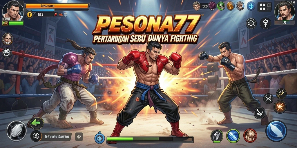 Gameplay PESONA77 yang mendebarkan dalam pertarungan Fighting.