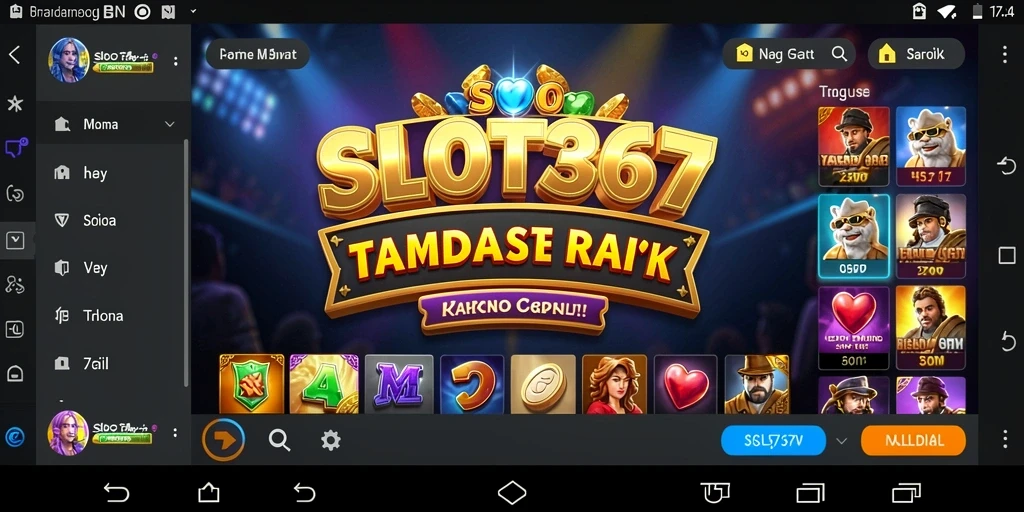 Tampilan menarik dari gameplay Kasino di SLOT367.