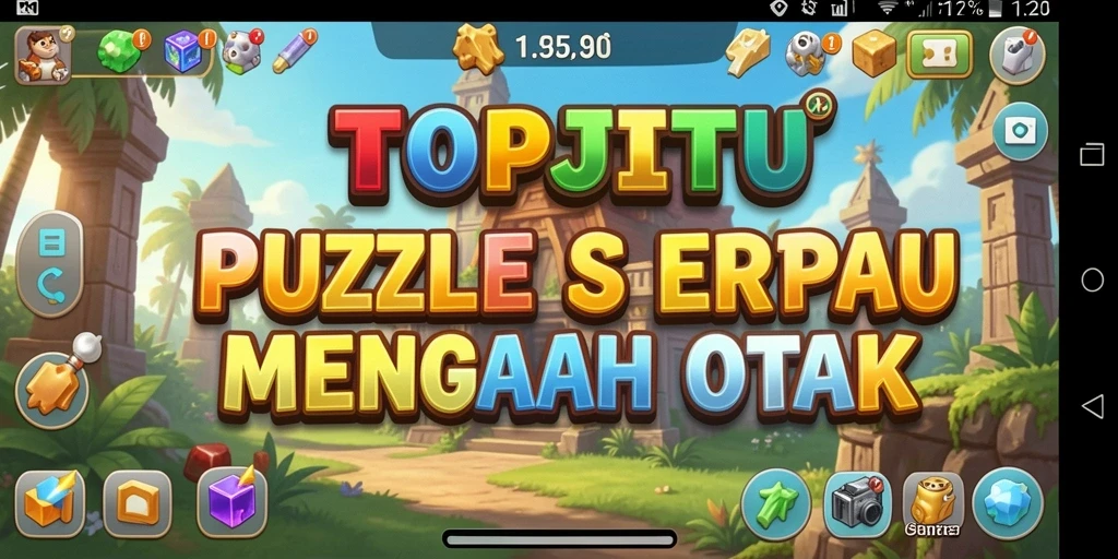Tampilan gameplay <strong>TOPJITU</strong> yang menantang dan seru.