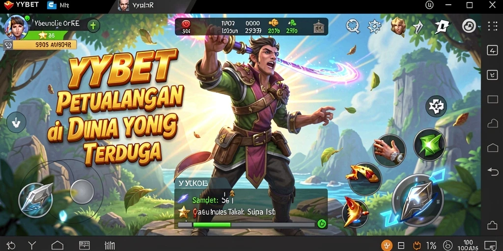 Tangkapan layar gameplay YYBET menampilkan aksi petualangan yang mendebarkan.